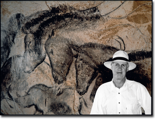 Robert J. McLardie and The Cave Horses of the Grotte Chauvet Pont D'Arc Cave in France